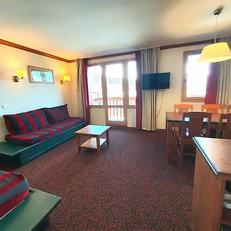 Apartment Aux Pieds, 3 Pieces A Plagne Soleil Pour 7 Pers, Balcon, Proche Commerces - Fr-1-351-209